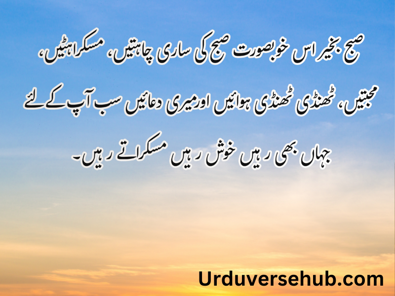 morning quotes in urdu